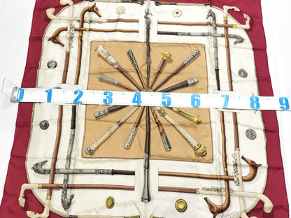 HERMES Carre HERMES Carre 90 Scarf Silk Scarf