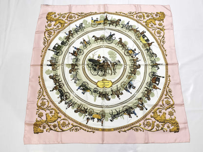 HERMES Carre HERMES Carre 90 Scarf Silk Scarf