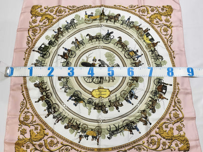 HERMES Carre HERMES Carre 90 Scarf Silk Scarf