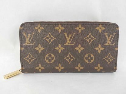LOUIS VUITTON Monogram Zippy Wallet, Long Wallet with Round Zip, RFID Verified, Unused