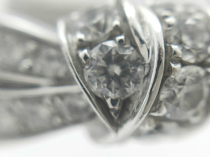 CHAUMET Lien Seduction #50 Diamond WG Au750 5.1g Ring 