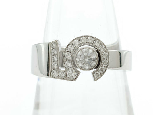 CHANEL Eternal N5 #58 Diamond WG Au750 7.2g Ring 