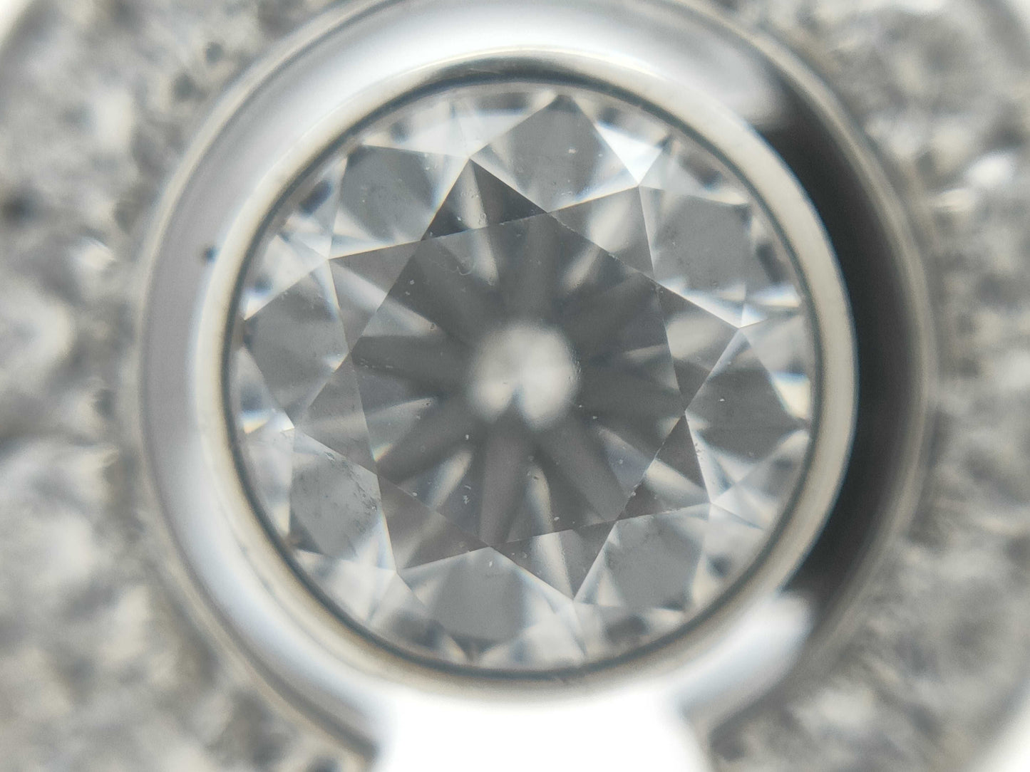 CHANEL Eternal N5 #58 Diamond WG Au750 7.2g Ring 