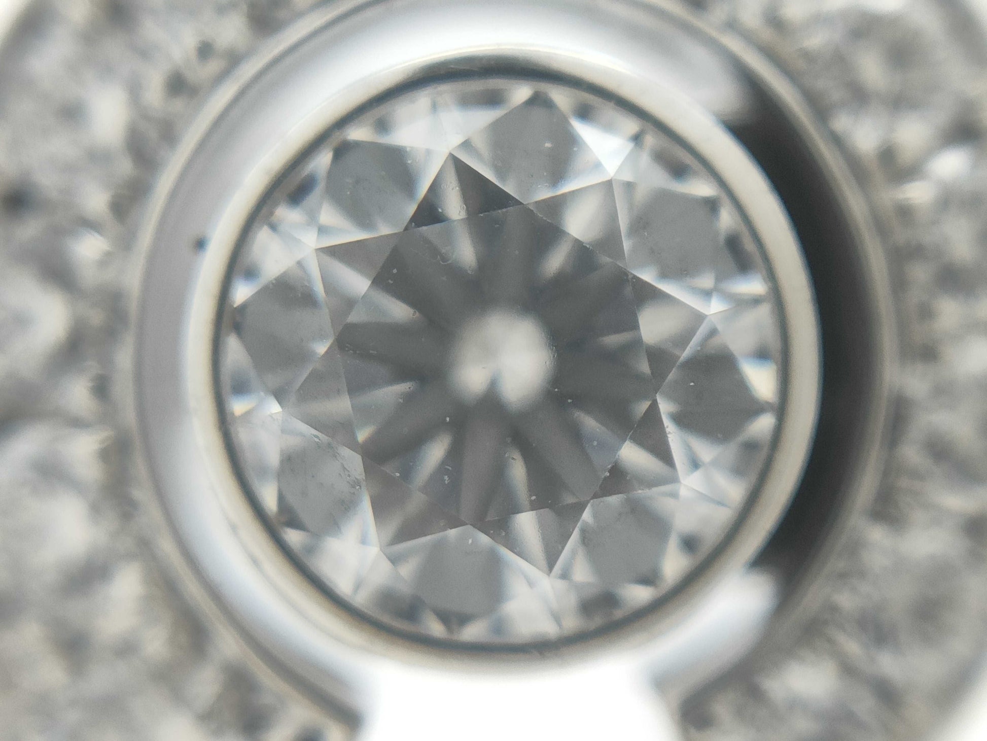 CHANEL Eternal N5 #58 Diamond WG Au750 7.2g Ring 