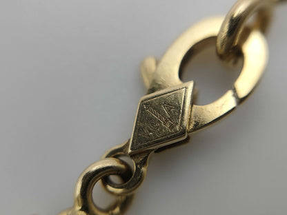 Van Cleef & Arpels Vintage Alhambra 5-Piece Malachite Bracelet in Yellow Gold and Au750, 12.6g