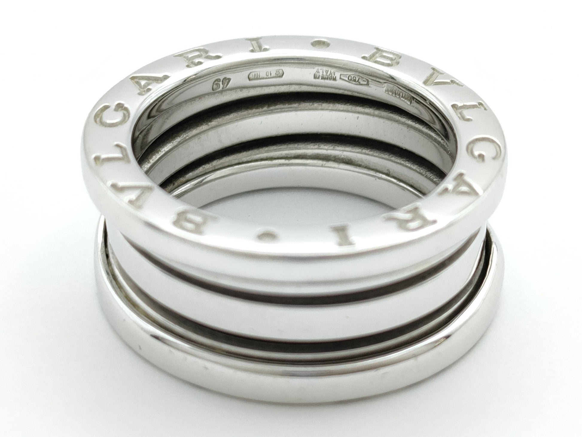 BVLGARI B.zero1 #49 WG 750 9.4g Ring 