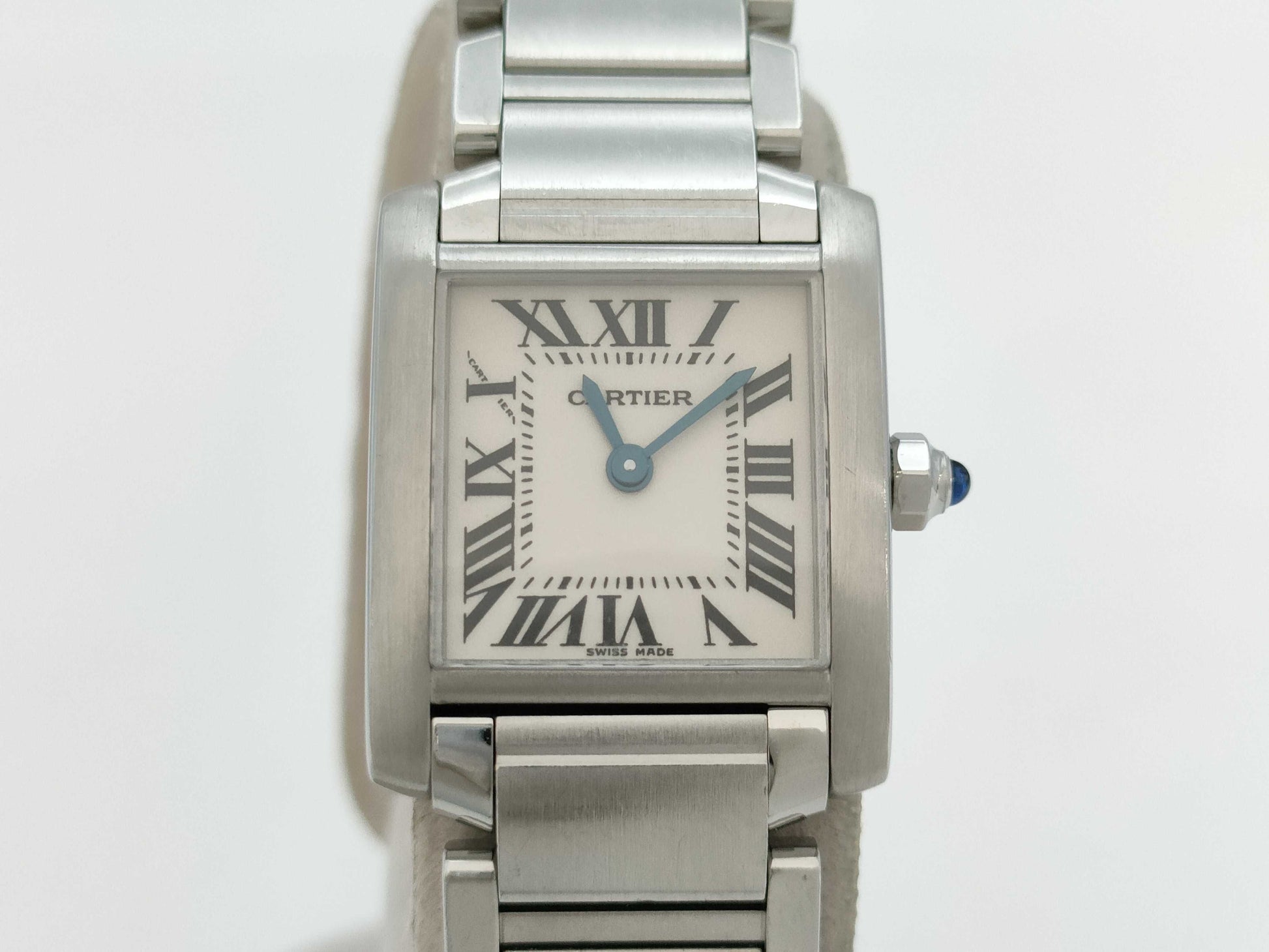 Cartier Tank Française SM W51008Q3 2384 BB136182 Quartz Women's Watch