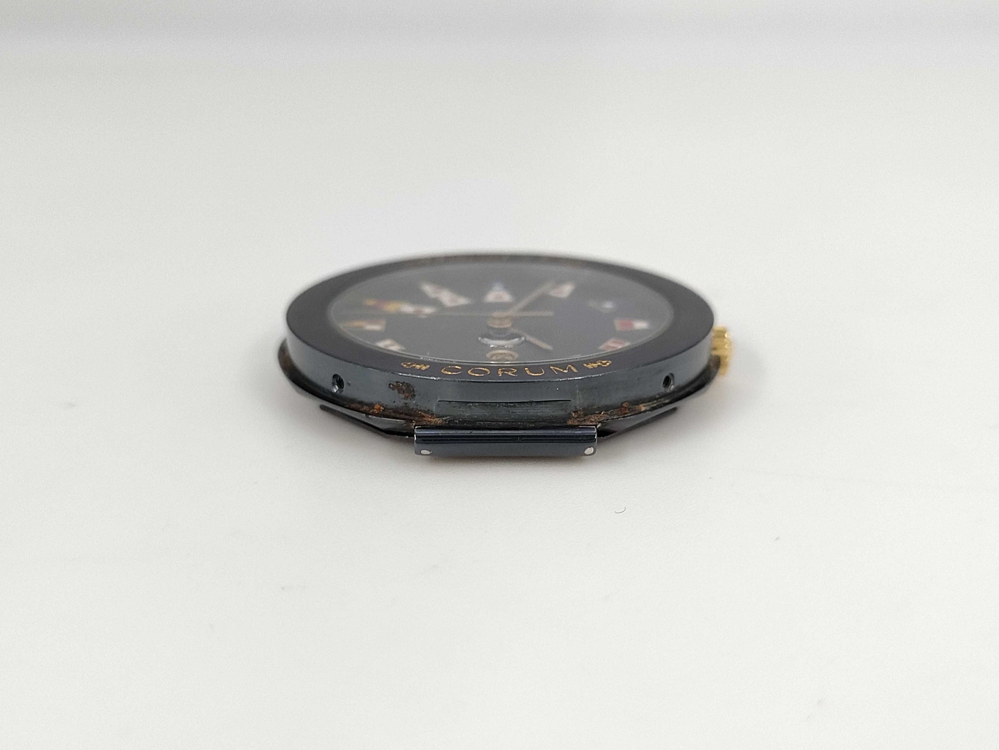 CORUM Admiral's Cup 99・810・31V52B 447453 Quartz Blue Dial Boys' Watch