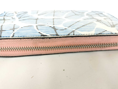 LOUIS VUITTON Epi Aqua Pattern Zippy Wallet M56233 Wallet