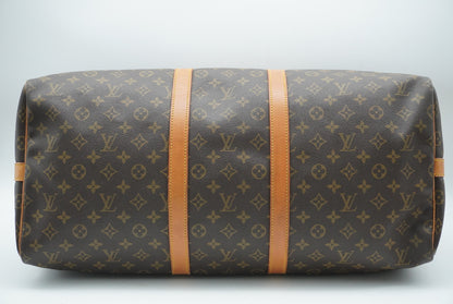 LOUIS VUITTON Monogram Keepall Bandouliere 55 M41414 Shoulder Strap Boston Bag