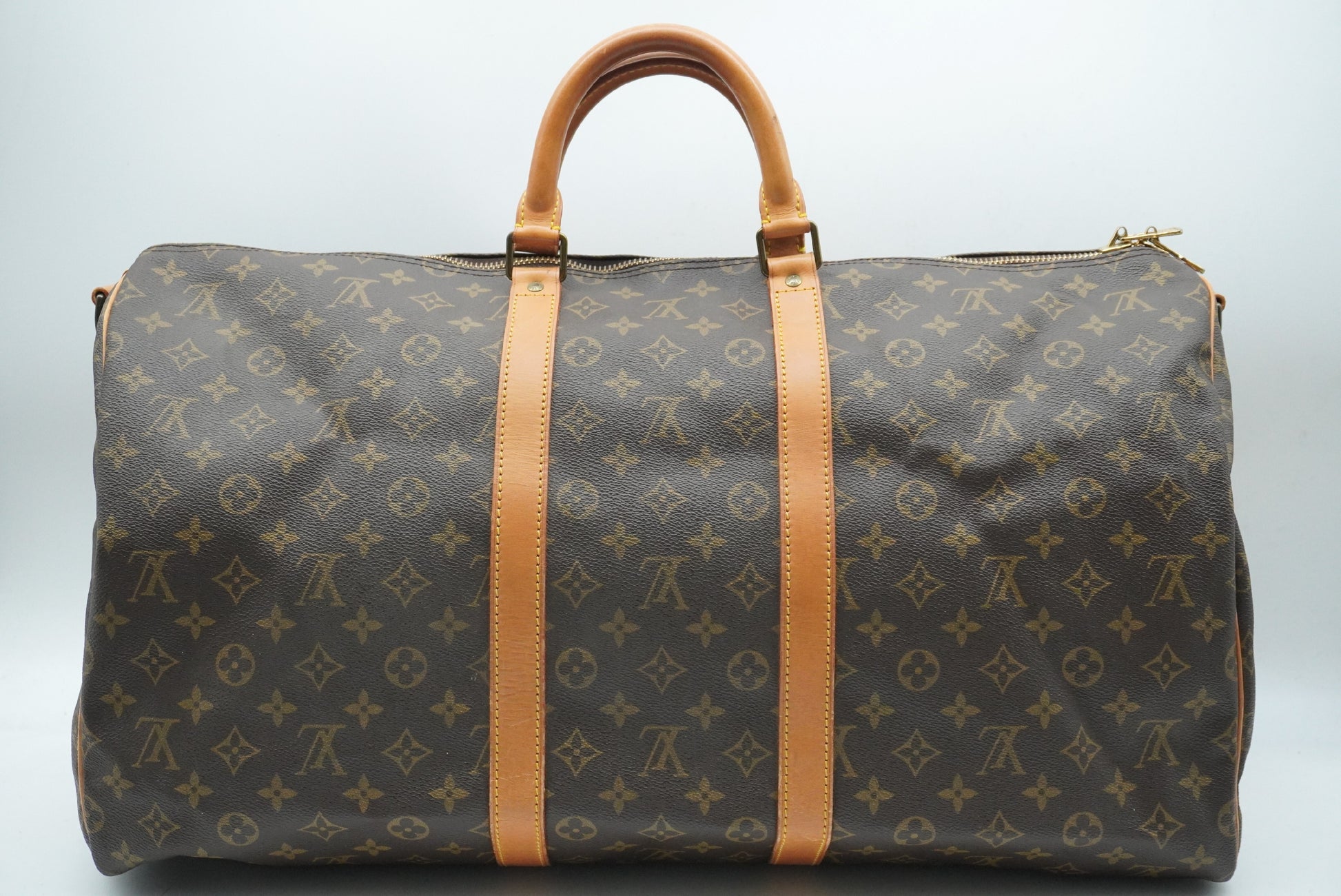 LOUIS VUITTON Monogram Keepall Bandouliere 55 M41414 Shoulder Strap Boston Bag