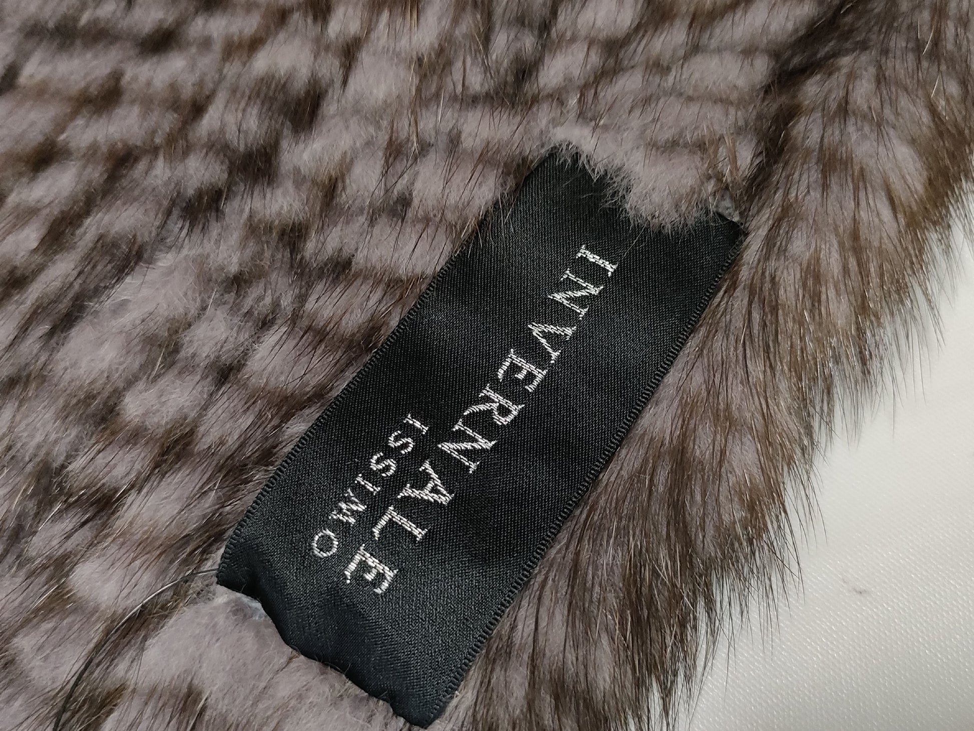 Saga Mink Blue Iris Gilet ML3103 Scarf