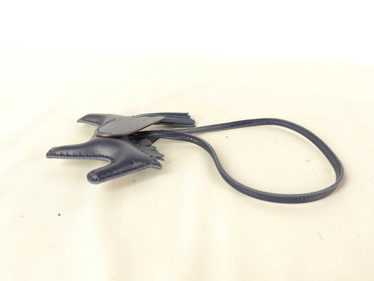 HERMES HERMES Pegasus Charm W Engraved Black Other Accessories