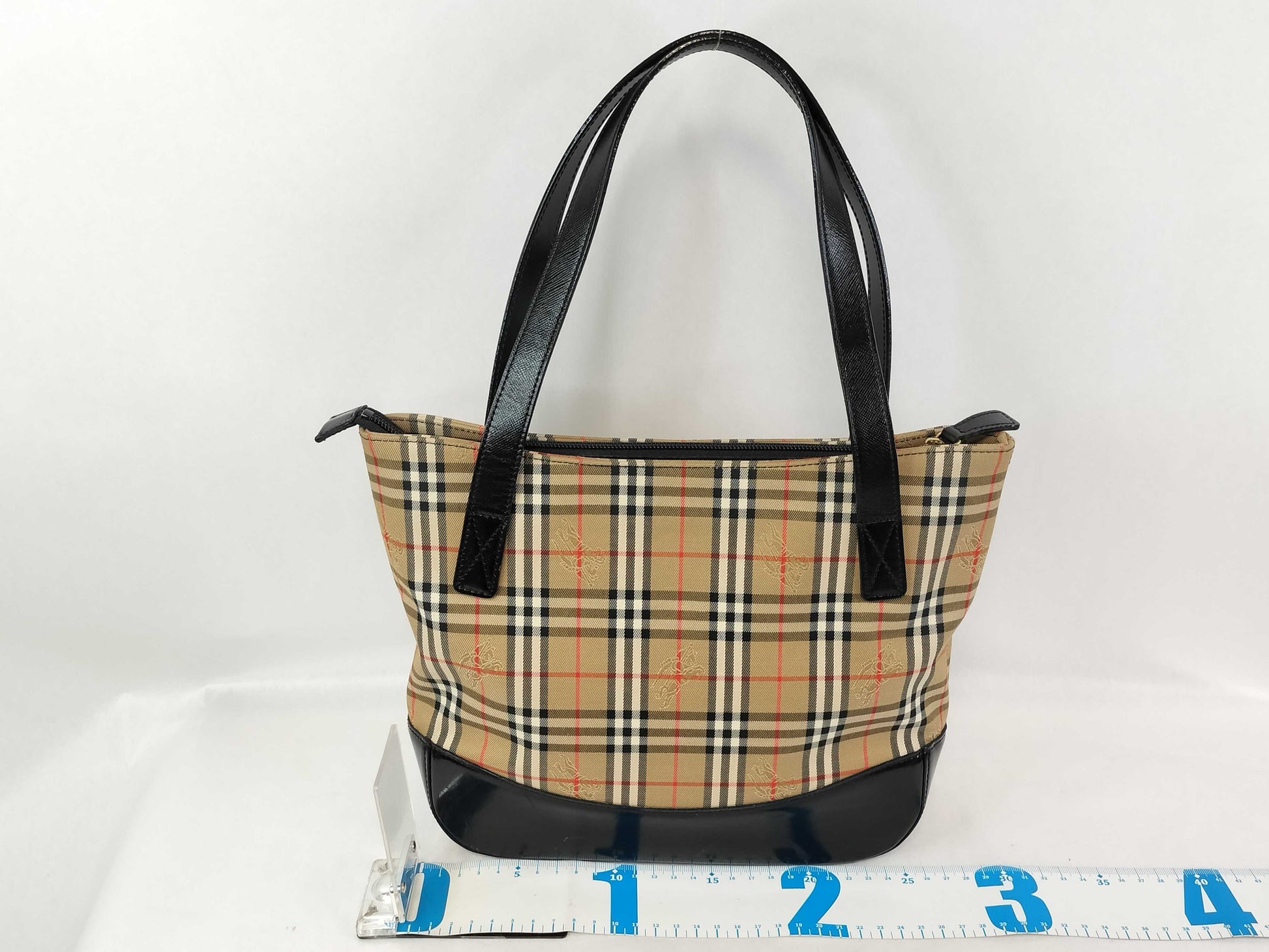 BURBERRY Nova Check Beige Tote Bag
