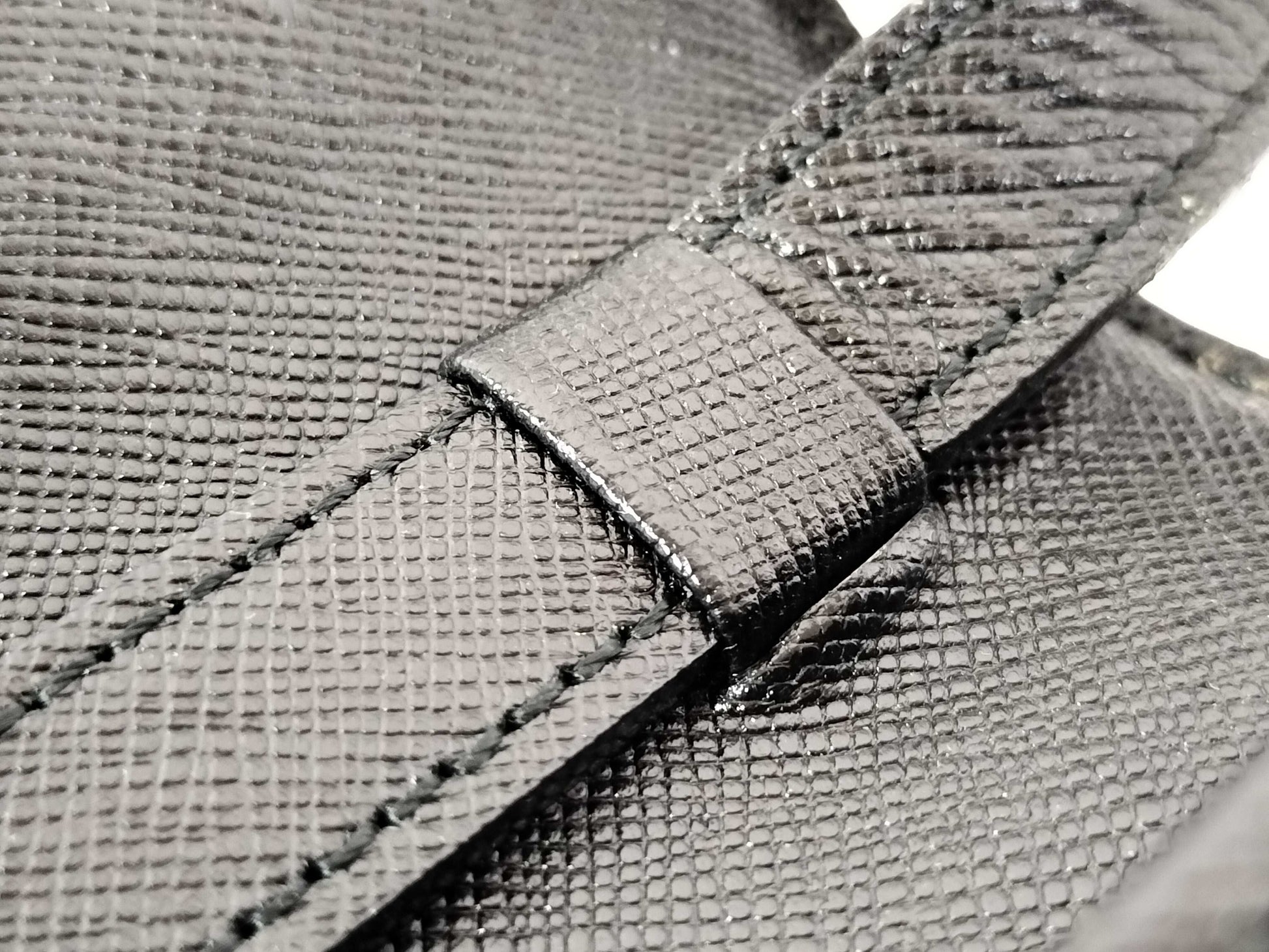 Yves Saint Laurent Black Leather Shoulder Bag YSL Shoulder Bag