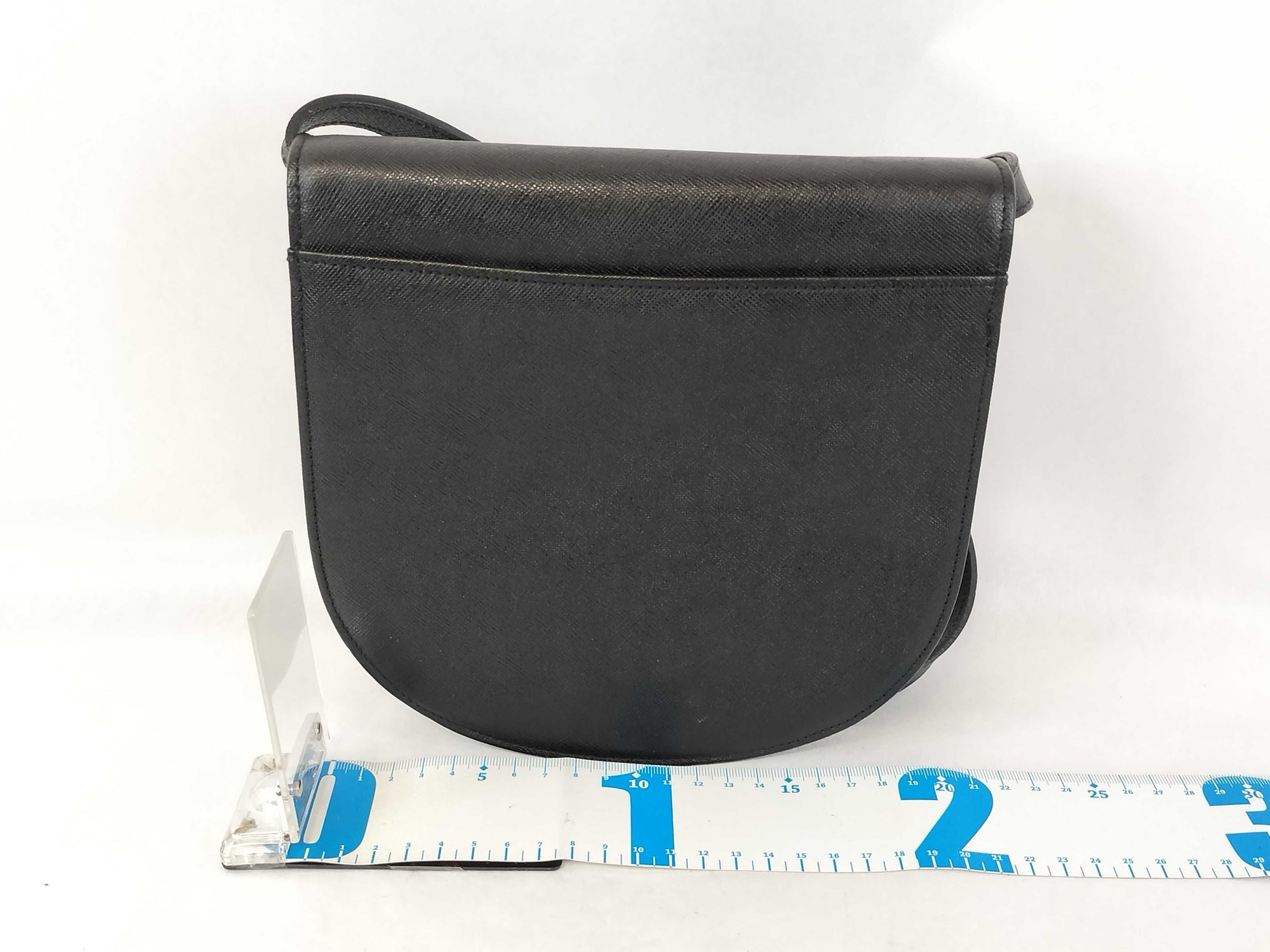 Yves Saint Laurent Black Leather Shoulder Bag YSL Shoulder Bag