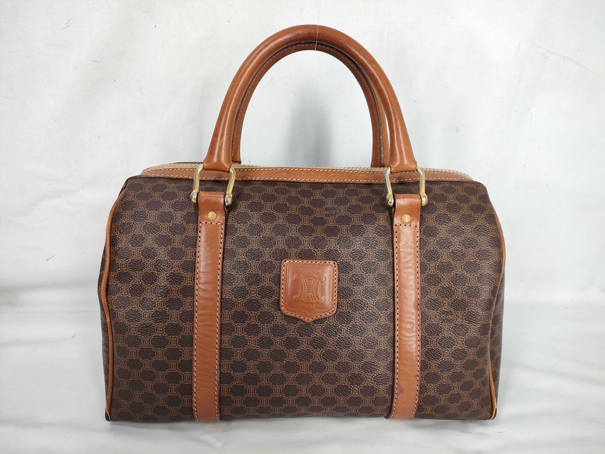 CELINE Macadam Brown Handbag