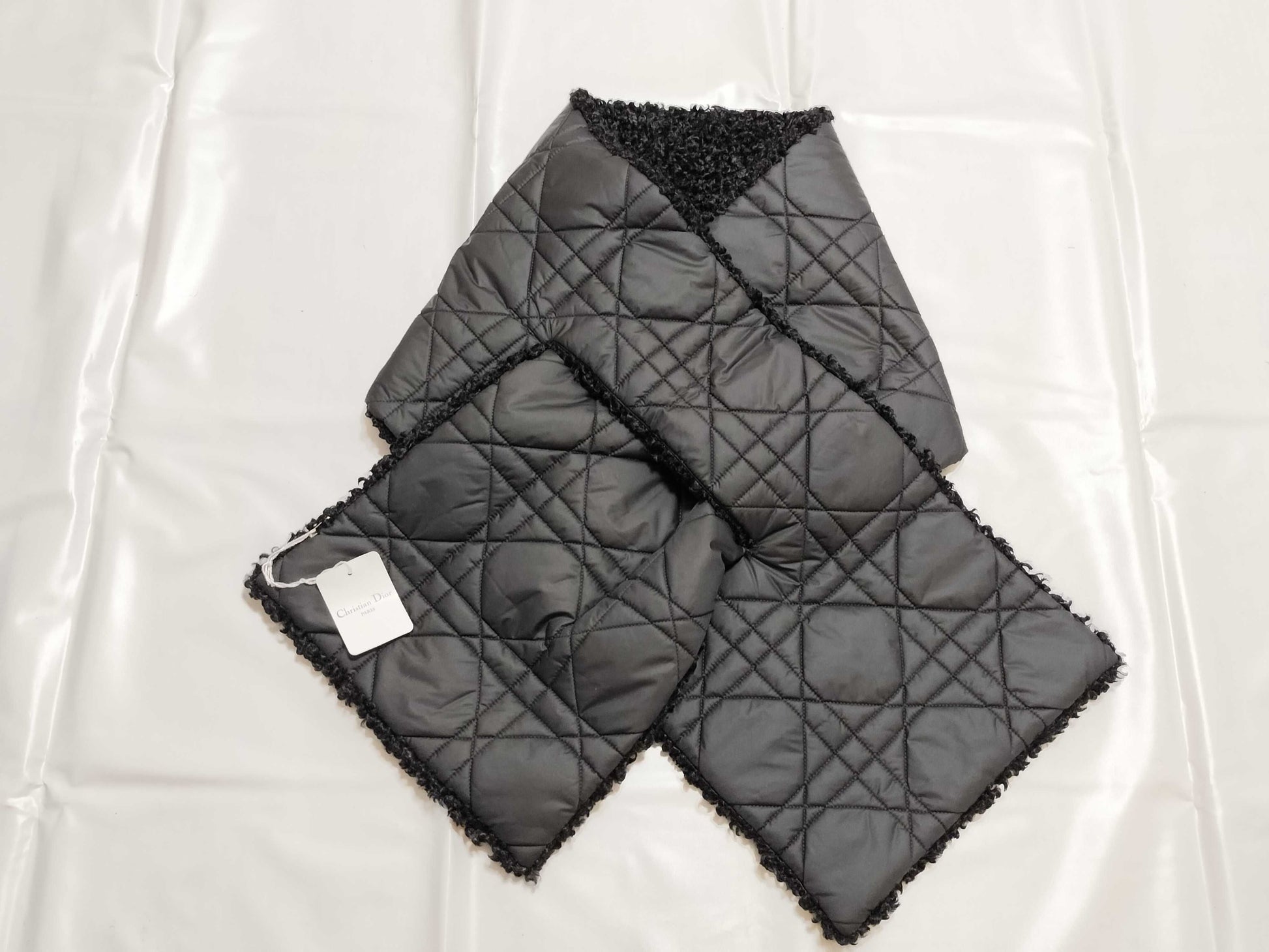 Dior Macrocannage Scarf Nylon Scarf