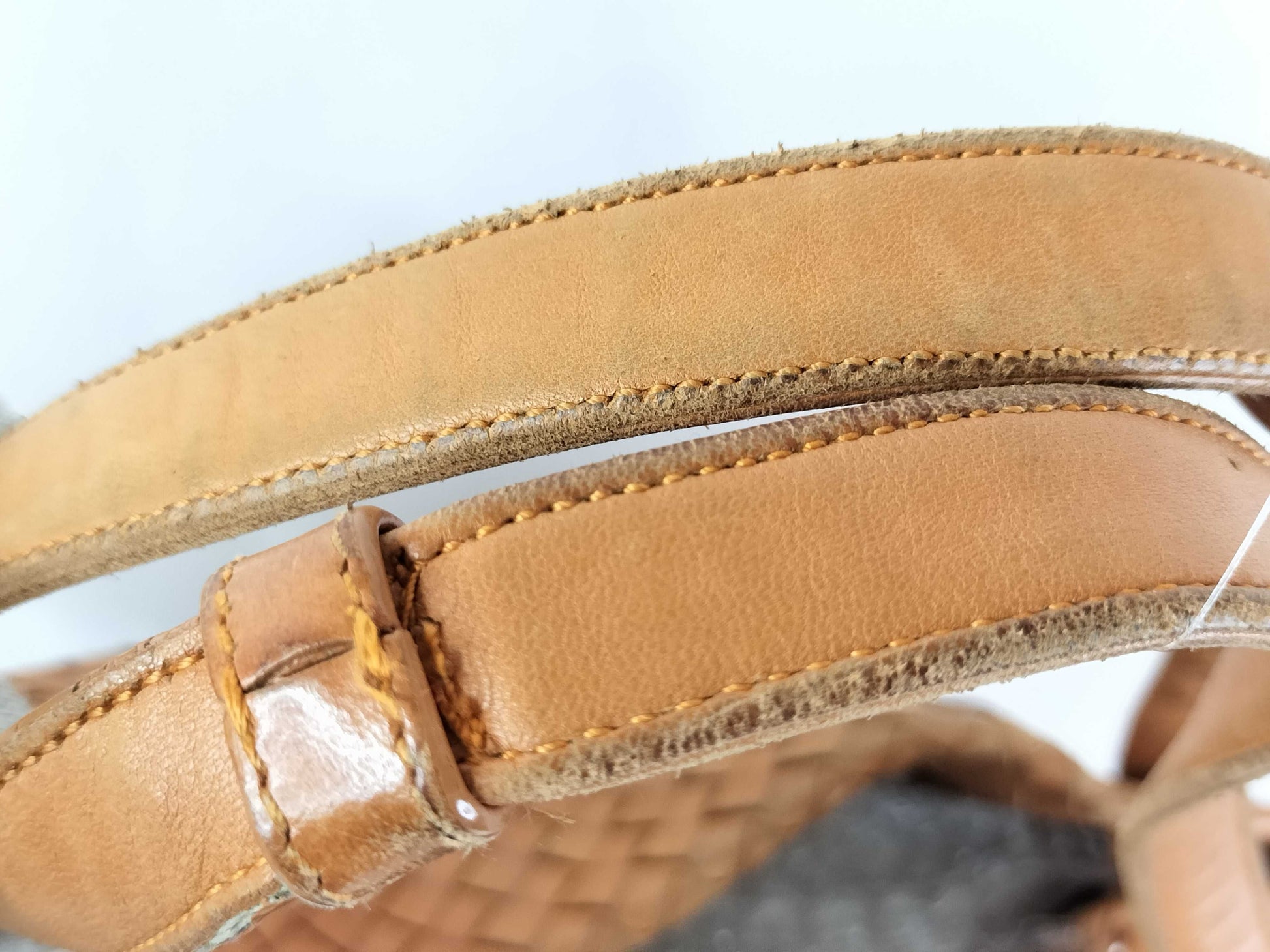 BOTTEGA VENETA Intrecciato Bottega Handbag Intrecciato Leather Orange Tote Bag