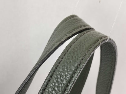 Miu Miu handbag leather green tote bag