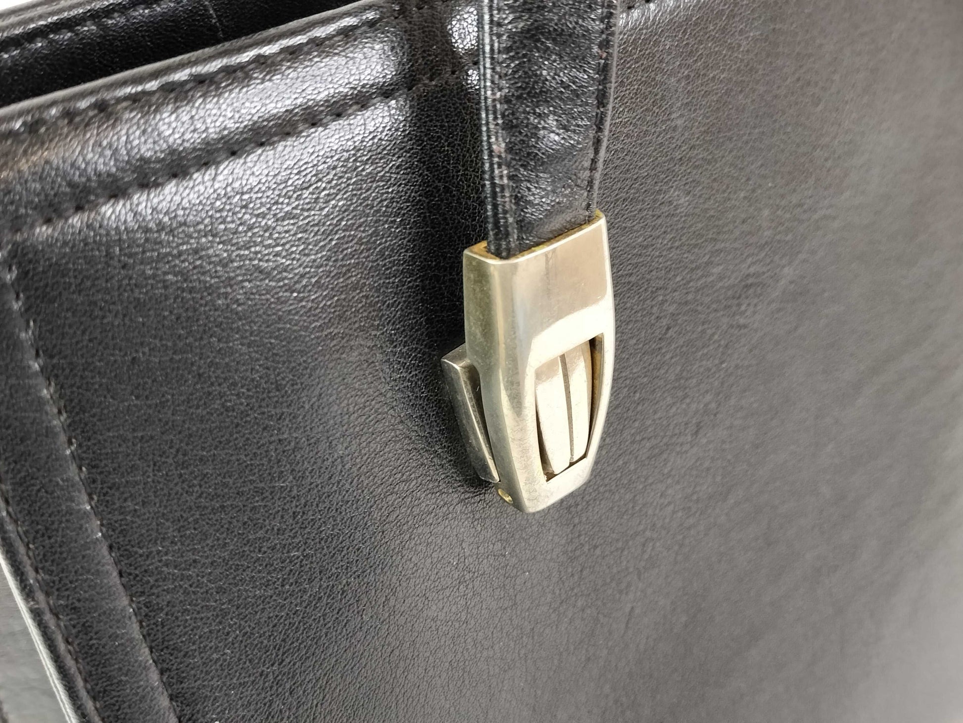 GIVENCHY Formal Handbag Leather Black Shoulder Bag