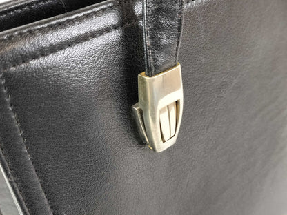 GIVENCHY Formal Handbag Leather Black Shoulder Bag