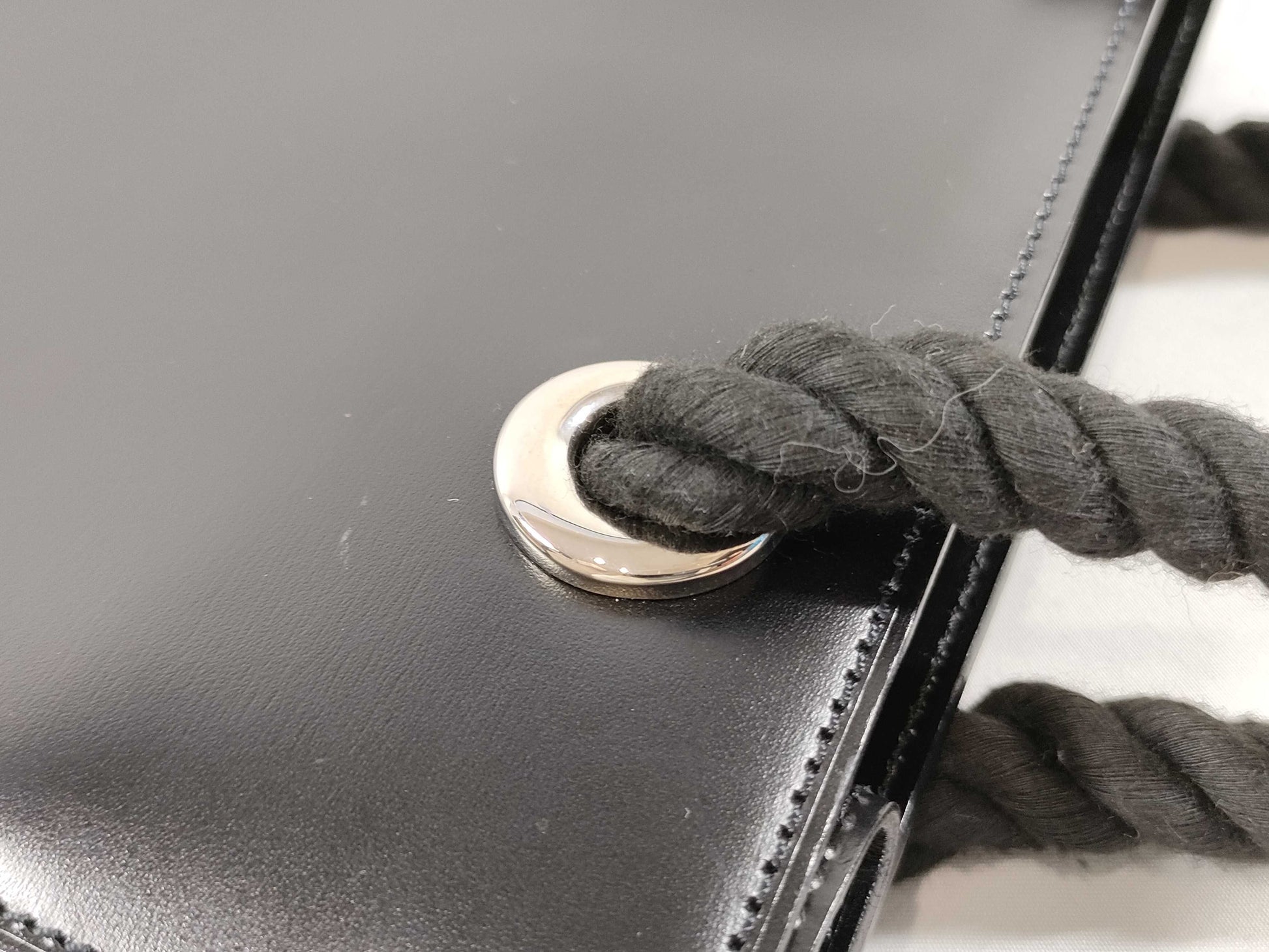 Cartier Panther Leather Black Handbag