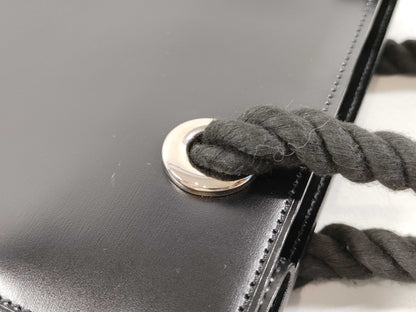 Cartier Panther Leather Black Handbag