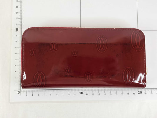Cartier Happy Birthday Bordeaux Long Wallet