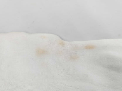 CHANEL 01P Coco Mark Cotton Knit Top P17664 White Size 46 Tops