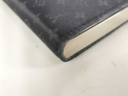 LOUIS VUITTON Monogram Satin Ange MM M92101 Noir Handbag 