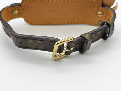 LOUIS VUITTON Monogram? Louis Vuitton Monogram Bracelet Porte Address M92577 Bracelet/Bangle