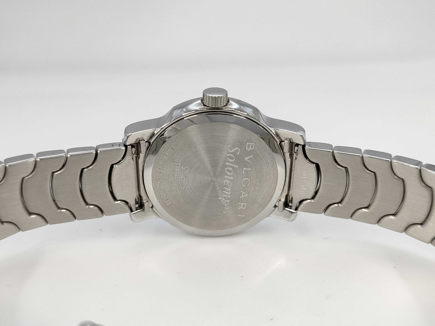 BVLGARI Solotempo ST29S D63266 Quartz Black Dial Women's Watch