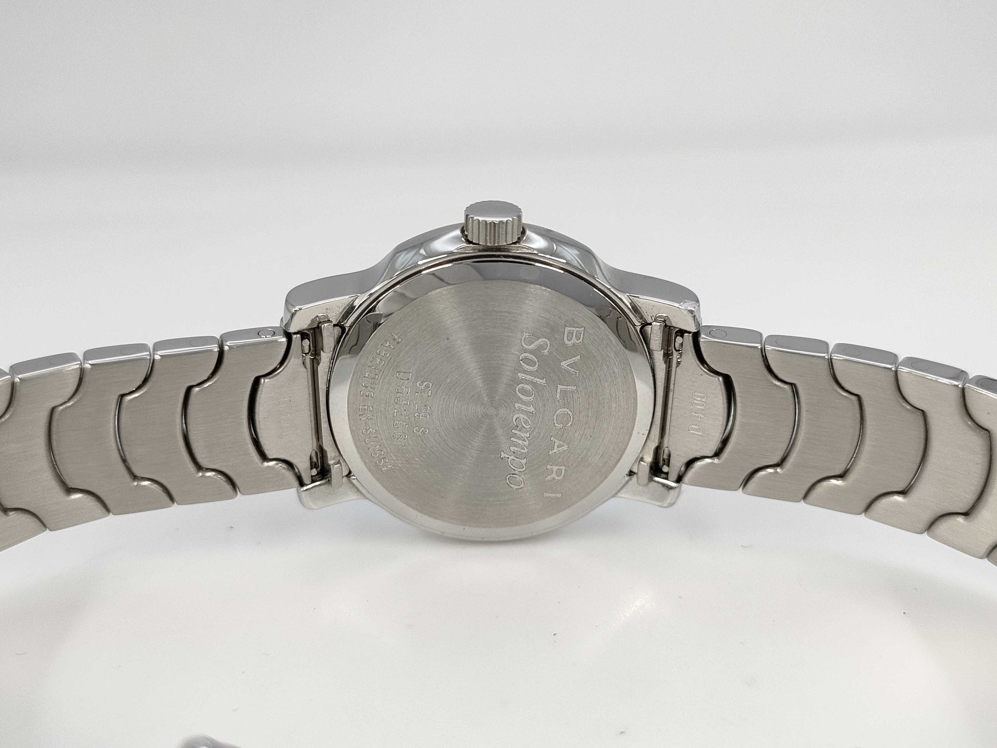 BVLGARI Solotempo ST29S D63266 Quartz Black Dial Women's Watch