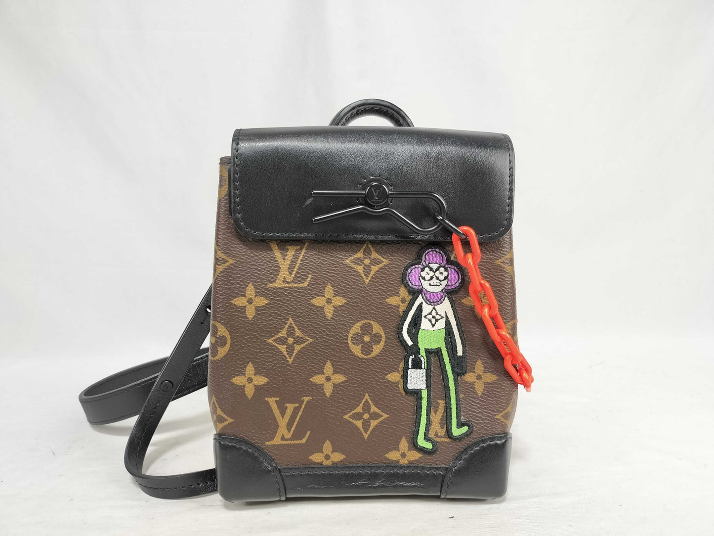 LOUIS VUITTON Monogram Steamer XS M80327 MB0251 Brown Shoulder Bag