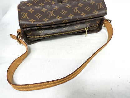LOUIS VUITTON Monogram Viva Cite MM M51164 AR0094 Brown Shoulder Bag