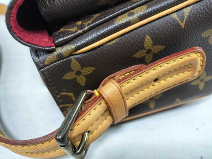 LOUIS VUITTON Monogram Viva Cite MM M51164 AR0094 Brown Shoulder Bag