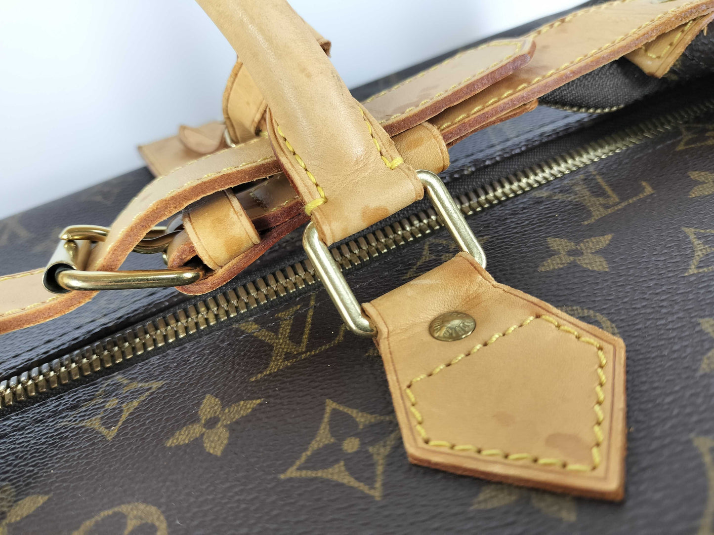 LOUIS VUITTON Monogram LV Boston Bag