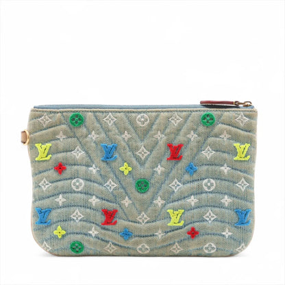 LOUIS VUITTON New Wave Pochette Zip Clutch Bag M67538