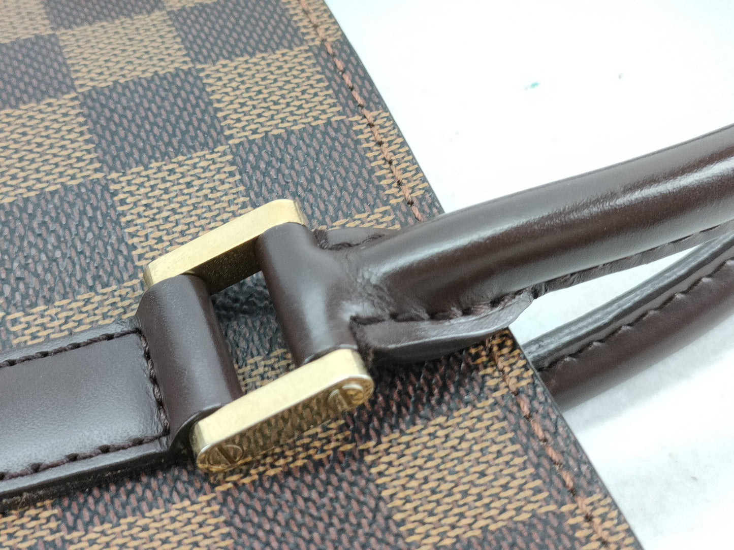 LOUIS VUITTON Damier LV Damier MI1001 Sac Plat Tote Bag