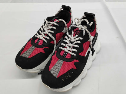 VERSACE Platform Sneakers Red/White/Black Size 43 Sneakers