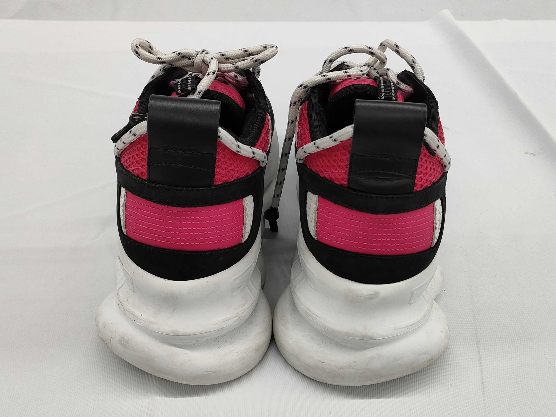 VERSACE Platform Sneakers Red/White/Black Size 43 Sneakers