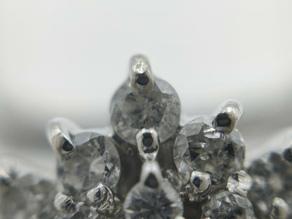 S1.00ct D0.70ct PT900 6.2g Ring 