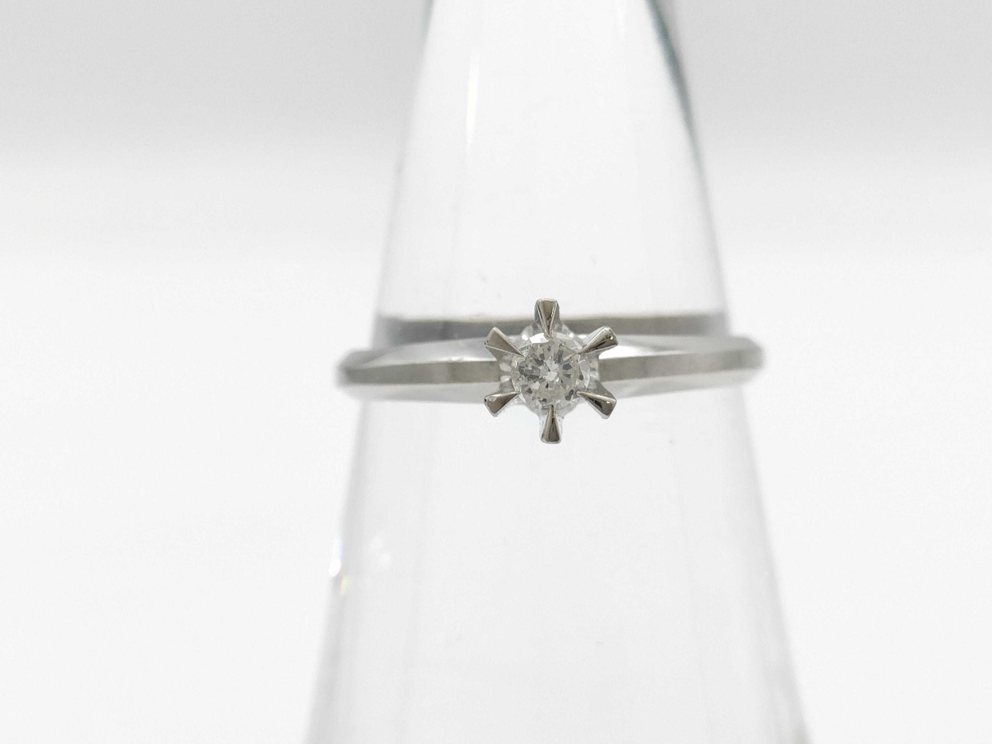 D0.10ct PT900 2.9g Ring 