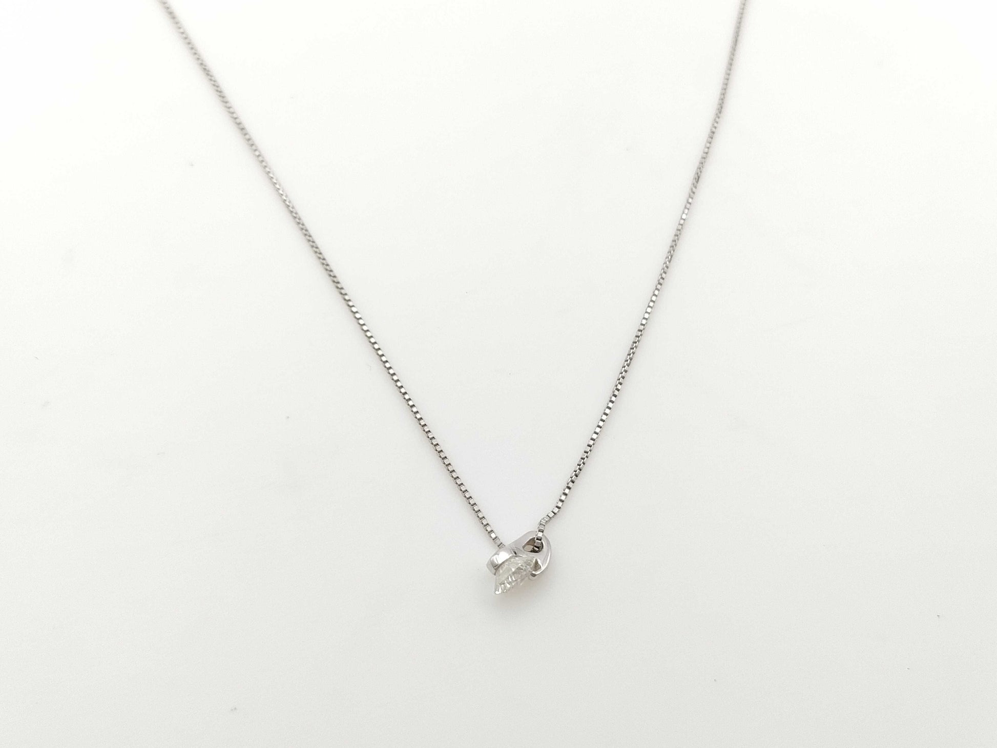 SEIKO D0.53ct PT900/850 2.7g Necklace 