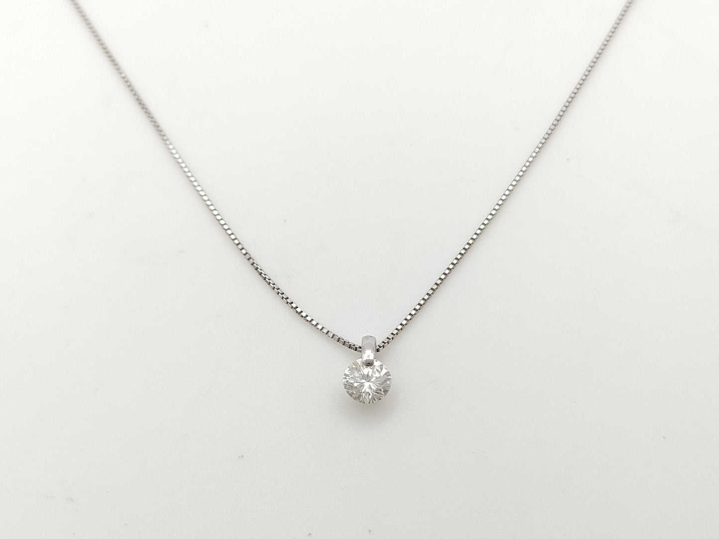 SEIKO D0.53ct PT900/850 2.7g Necklace 