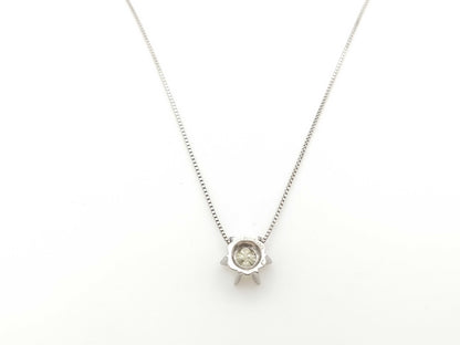 D0.58ct PT900/850 3.5g Necklace 