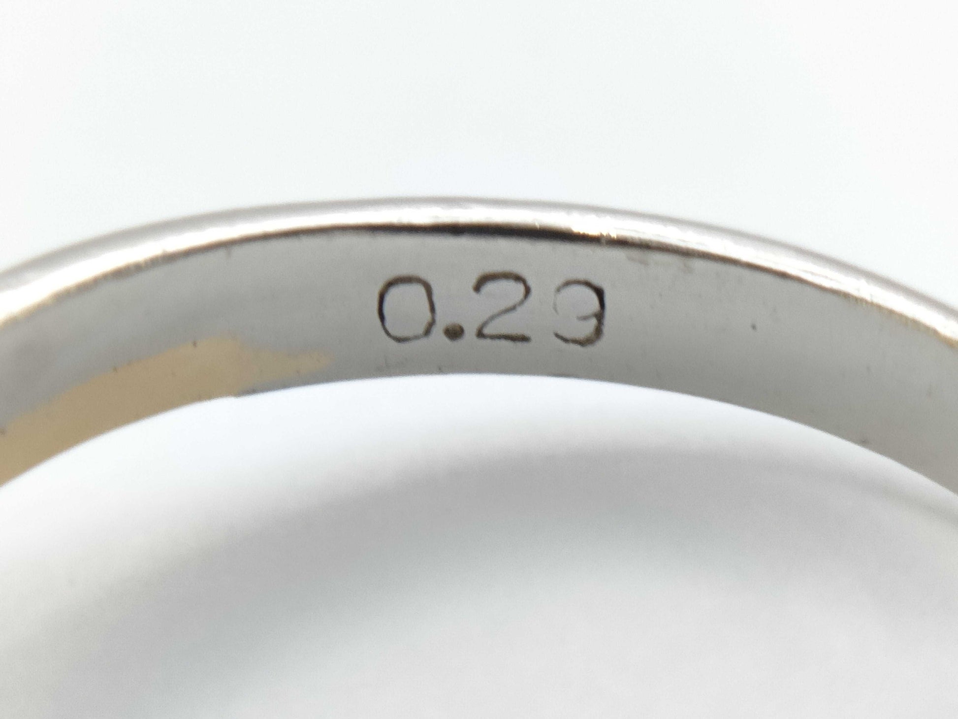 D0.29ct PT900/K18 3.2g Ring 