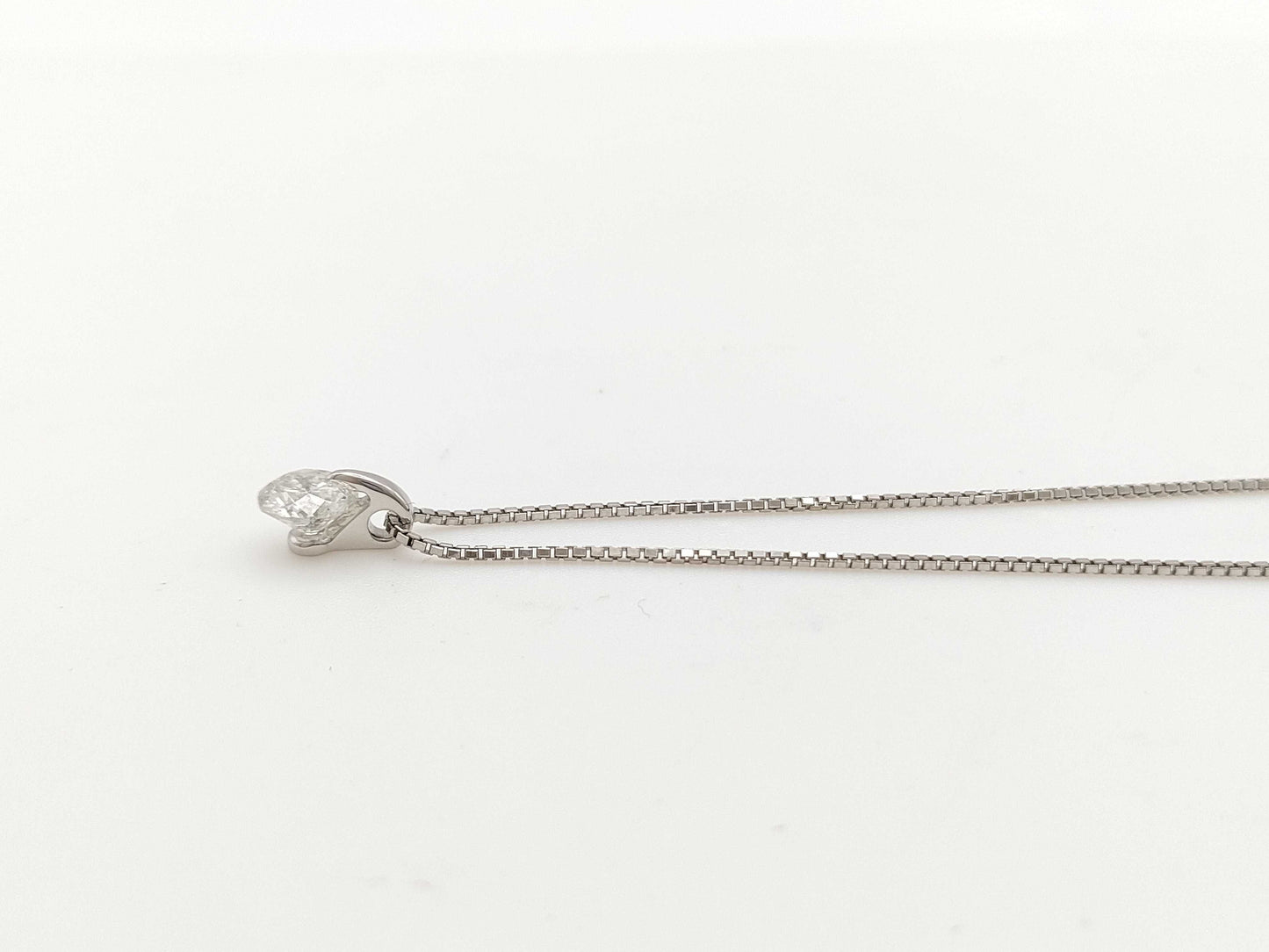 D1.127ct PT900/850 5.3g Necklace 