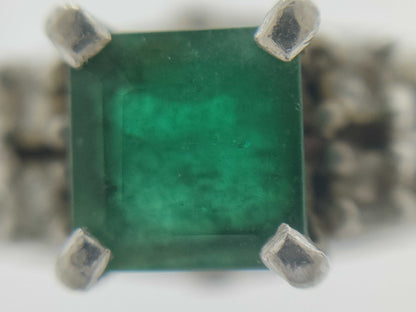 E0.36ct Diamond PT950 5.1g Ring 